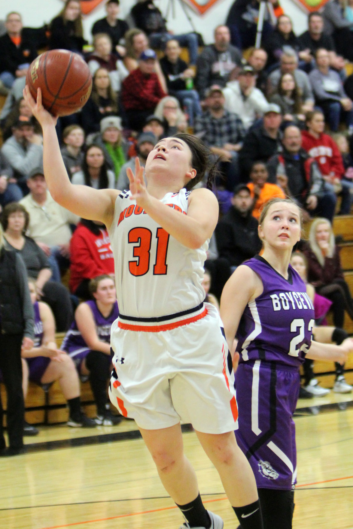 Boyceville at Elk Mound girls basketball 1-24-20